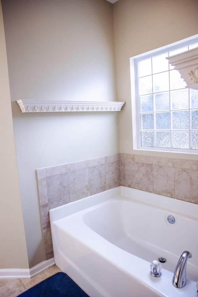 4725 Park Ridge Ct, Evans, GA 30809 - bathroom featuring tile patterned flooring and a bath