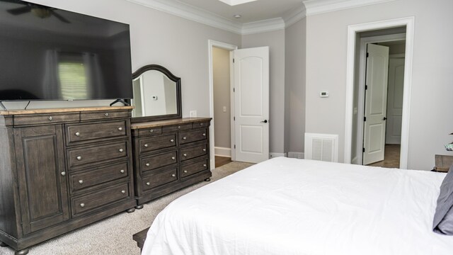 902 Adderley Ln, Evans, GA 30809 - bedroom with ornamental molding, light carpet, and baseboards