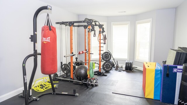 902 Adderley Ln, Evans, GA 30809 - workout room with baseboards