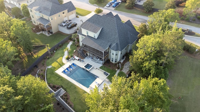 902 Adderley Ln, Evans, GA 30809 - aerial view of property and surrounding area with a pool area