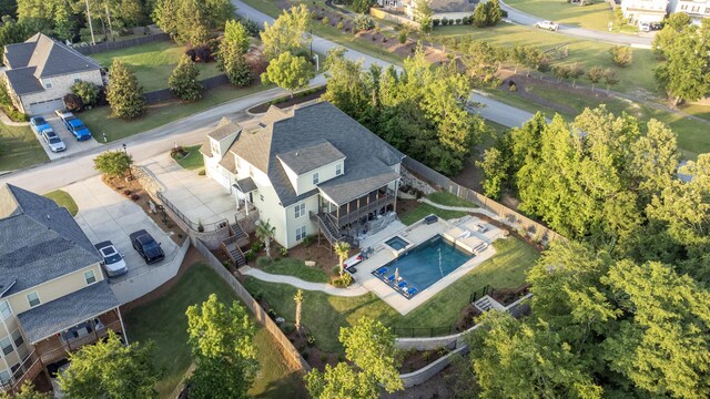 902 Adderley Ln, Evans, GA 30809 - aerial view of a pool