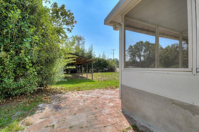 view of patio