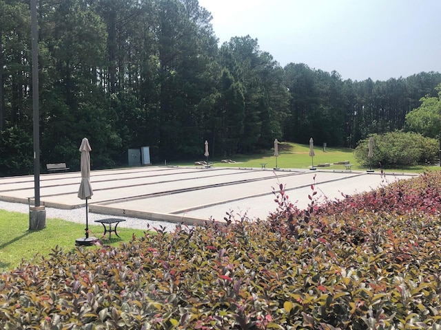 405 Sawgrass Cv, Mccormick, SC 29835 - view of community with a forest view and a yard