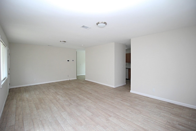3629 Meadowgrove Dr, Augusta, GA 30906 - empty room with baseboards, light wood-style flooring, and visible vents