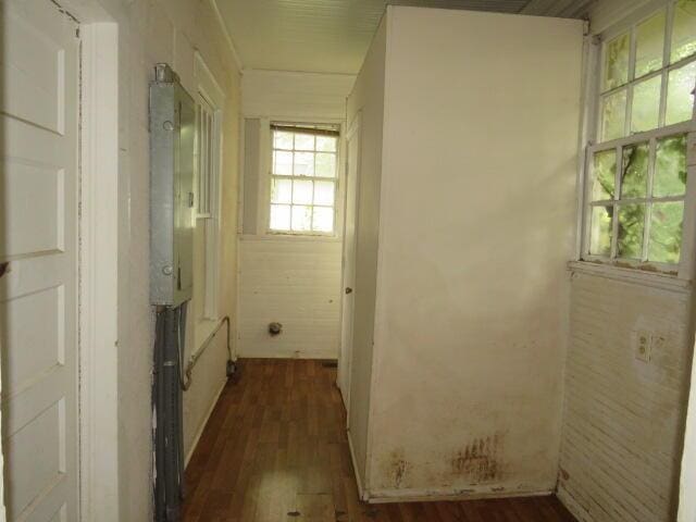 1307 Beman St, Augusta, GA 30904 - hallway featuring dark wood-style floors