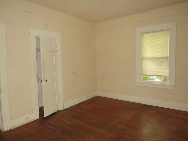 1307 Beman St, Augusta, GA 30904 - empty room featuring hardwood / wood-style flooring
