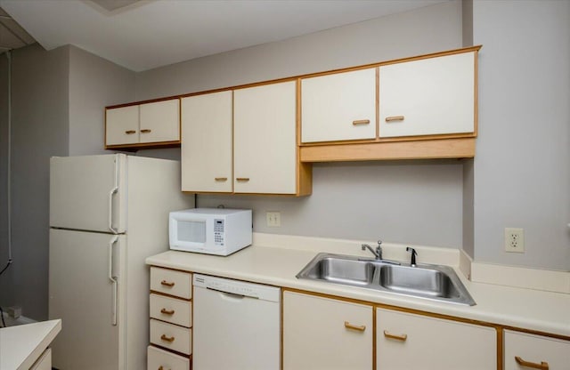 2068 Walton Way, Augusta, GA 30909 - kitchen featuring white appliances, light countertops, and white cabinetry