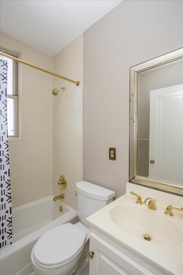 2068 Walton Way, Augusta, GA 30909 - bathroom featuring vanity and shower / tub combo with curtain