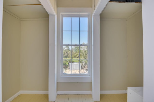 view of doorway to outside