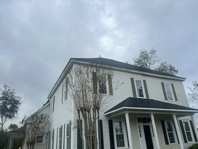 view of side of property