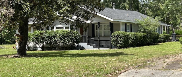 3007 Meadowbrook Dr, Augusta, GA 30906 - view of front of home with a porch and a front lawn