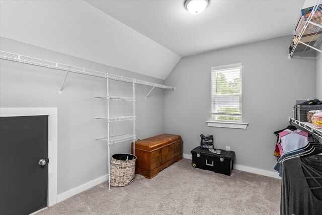 268 Anneswood Rd, Martinez, GA 30907 - spacious closet featuring carpet and lofted ceiling