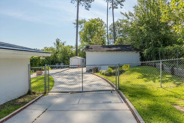 418 Kemp Dr, Augusta, GA 30909 - garage featuring a gate and a shed