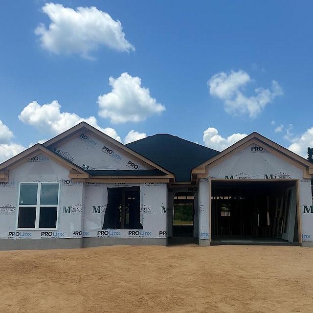 2682 Inverness Dr, Hephzibah, GA 30815 - unfinished property featuring an attached garage and driveway