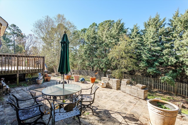 view of patio / terrace