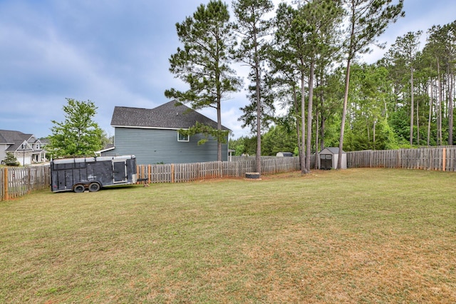 251 Wentworth Pl, Grovetown, GA 30813 - view of yard featuring a storage unit and an outdoor structure