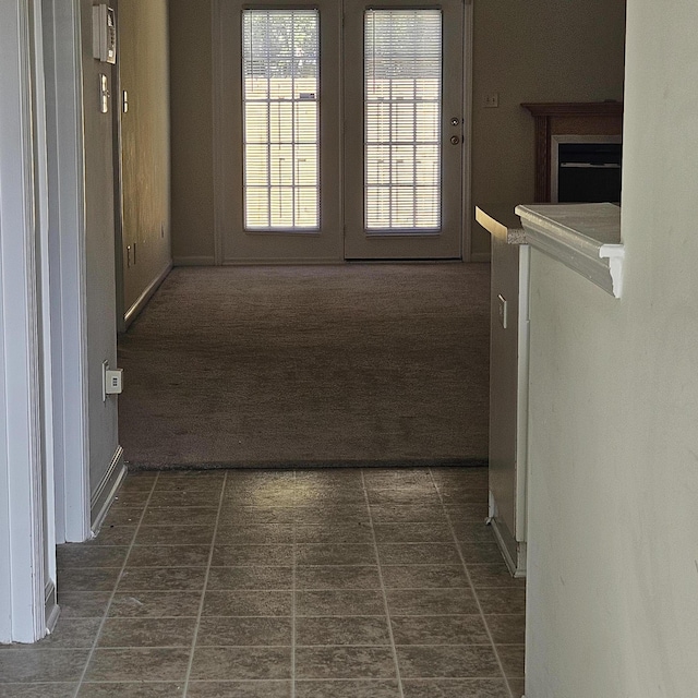 5102 Wheeler Lake Rd, Augusta, GA 30909 - hallway with carpet and baseboards