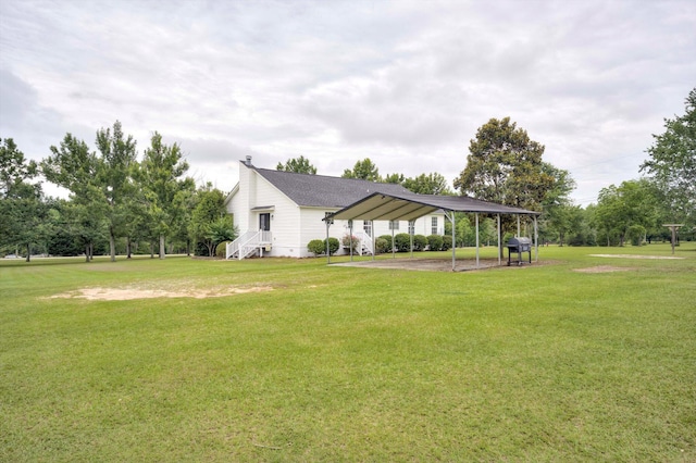 188 Marks Walden Rd, Blythe, GA 30805 - view of community featuring a detached carport and a yard