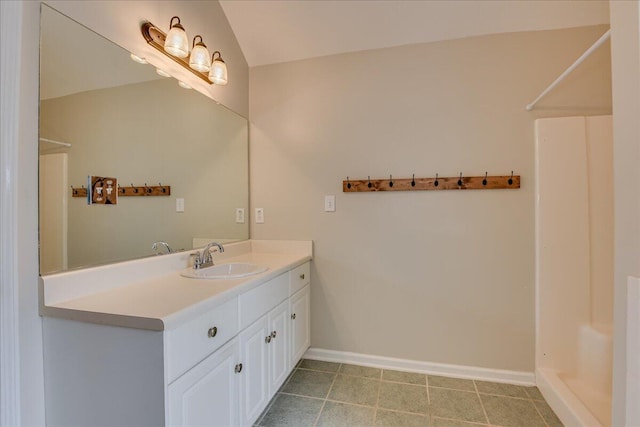 5776 Carriage Hills Dr, Martinez, GA 30907 - bathroom with vanity and a shower