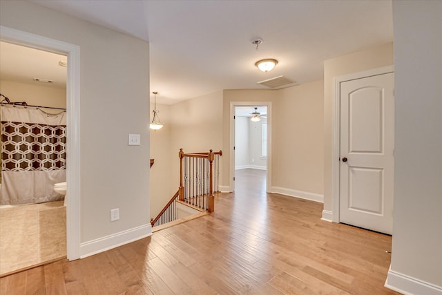 514 Hardwick Ct, Evans, GA 30809 - unfurnished room featuring light wood-style floors, a pendent fire sprinkler, and baseboards