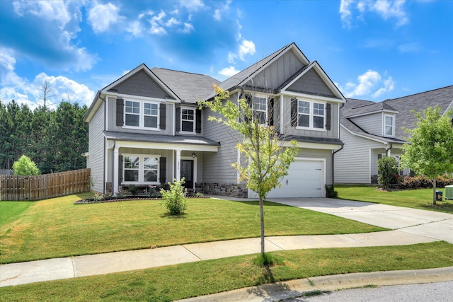 3015 Bannack Ln, Harlem, GA 30814 - craftsman inspired home with board and batten siding, driveway, and a garage