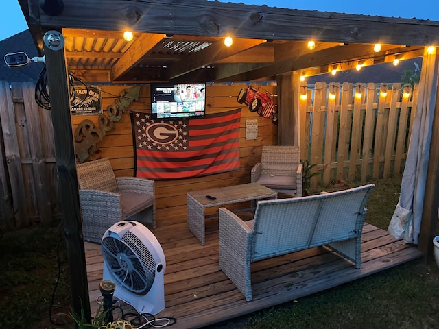 318 Elbrus Way, Grovetown, GA 30813 - view of wooden deck