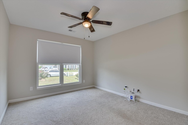 610 Creek Bottom Trl, Grovetown, GA 30813 - spare room featuring carpet floors, baseboards, and visible vents