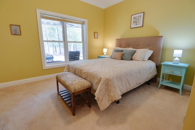 148 Grandview Dr, Mccormick, SC 29835 - bedroom with ornamental molding, baseboards, and carpet flooring
