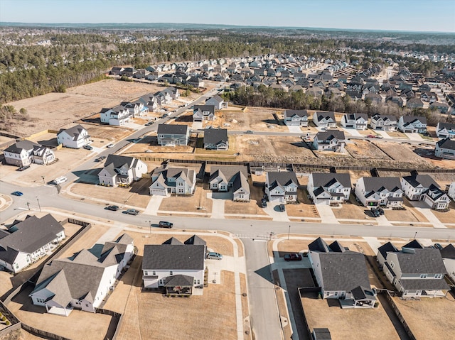 birds eye view of property featuring a residential view