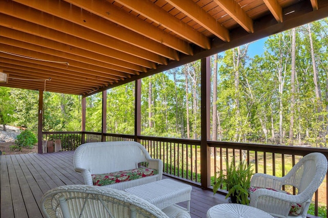 view of deck