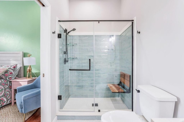 136 Lake Bluff Dr, Waynesboro, GA 30830 - full bath with toilet and a shower stall