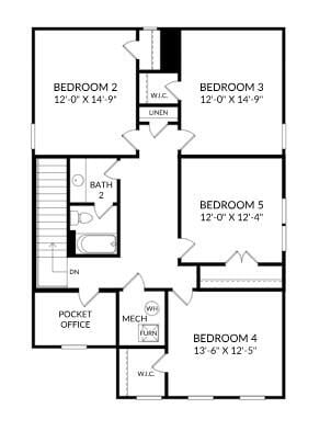 796 Count Fleet Ct, Graniteville, SC 29829 - property floor plan