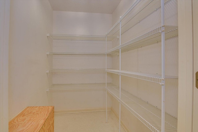 view of pantry