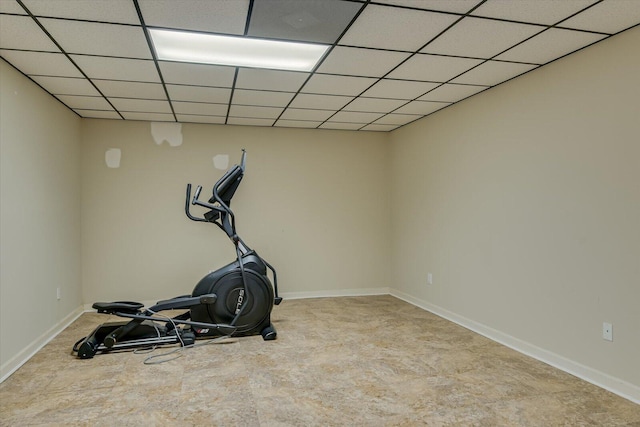 view of exercise room