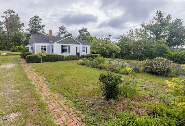 2217 Montclair St, Augusta, GA 30904 - ranch-style home with a chimney and a front yard