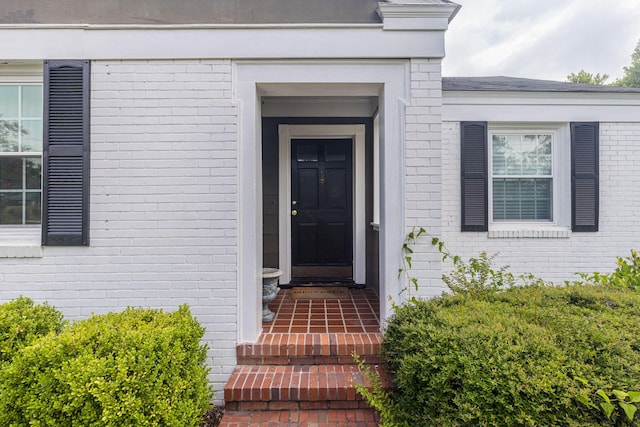 2217 Montclair St, Augusta, GA 30904 - property entrance featuring brick siding