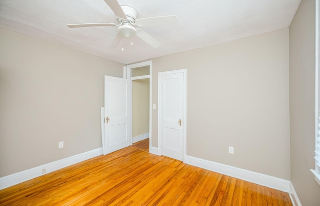 2217 Montclair St, Augusta, GA 30904 - unfurnished room featuring light wood-style floors and a ceiling fan