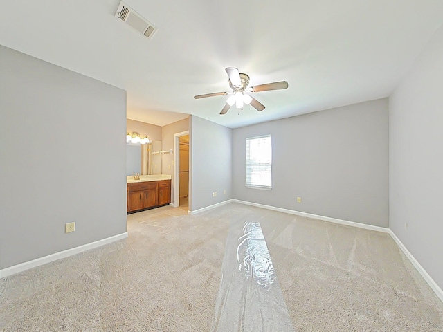 4373 Quail Creek Rd, Martinez, GA 30907 - unfurnished room with light colored carpet and a ceiling fan