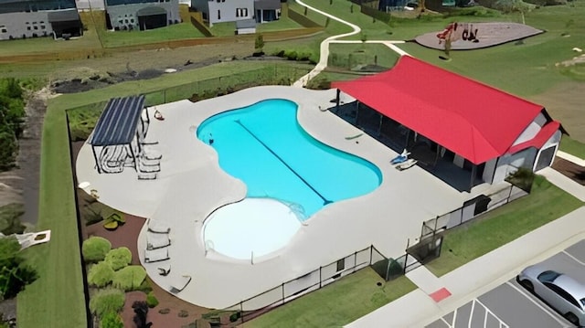 144 Caroleton Dr, Grovetown, GA 30813 - community pool featuring a patio