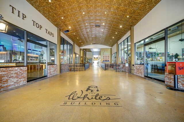 view of community lobby