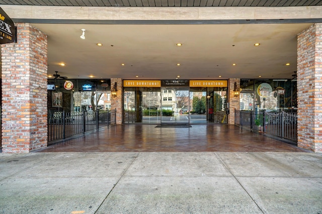 view of community lobby