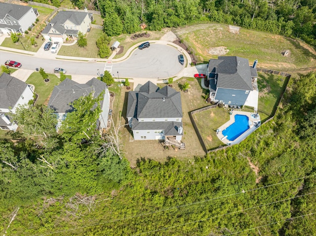 647 Bunchgrass St, Evans, GA 30809 - aerial perspective of suburban area with a pool area