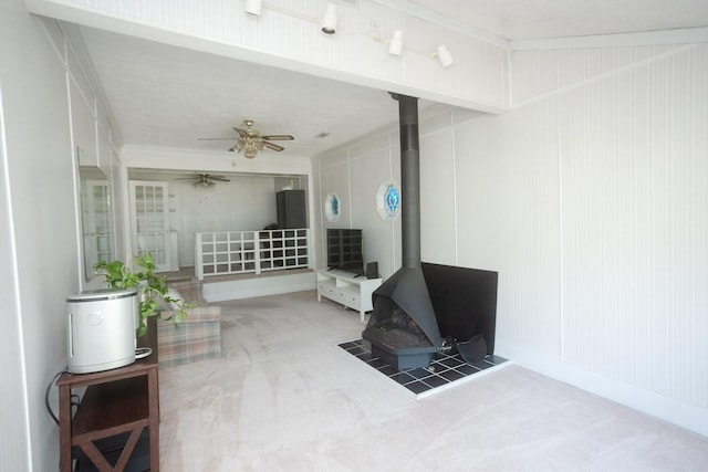 114 Bordeaux St, North Augusta, SC 29841 - view of patio with a ceiling fan