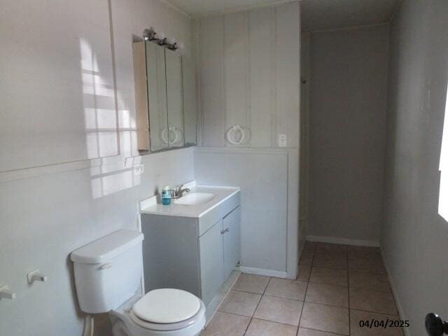 1937 Haynie Dr, Augusta, GA 30904 - bathroom featuring toilet, tile patterned floors, and vanity
