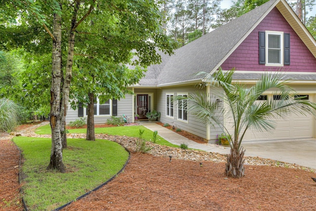 170 Grandview Dr, Mccormick, SC 29835 - view of front of house featuring concrete driveway, roof with shingles, and an attached garage