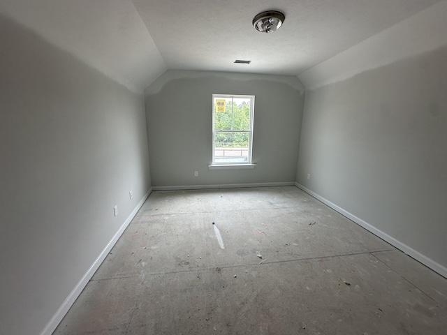 32 Coslett Dr, North Augusta, SC 29860 - bonus room with vaulted ceiling and baseboards