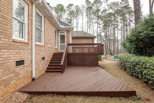 view of deck