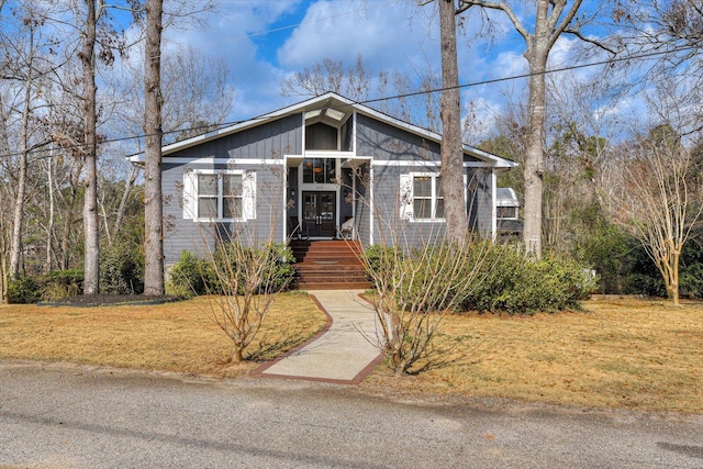 view of front of house with french doors