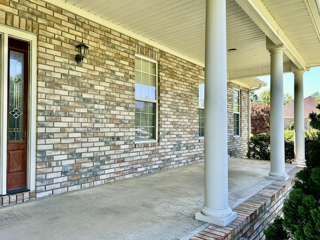 view of patio / terrace featuring a porch