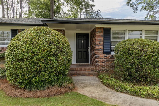 2924 Stratford Dr, Augusta, GA 30909 - doorway to property with brick siding
